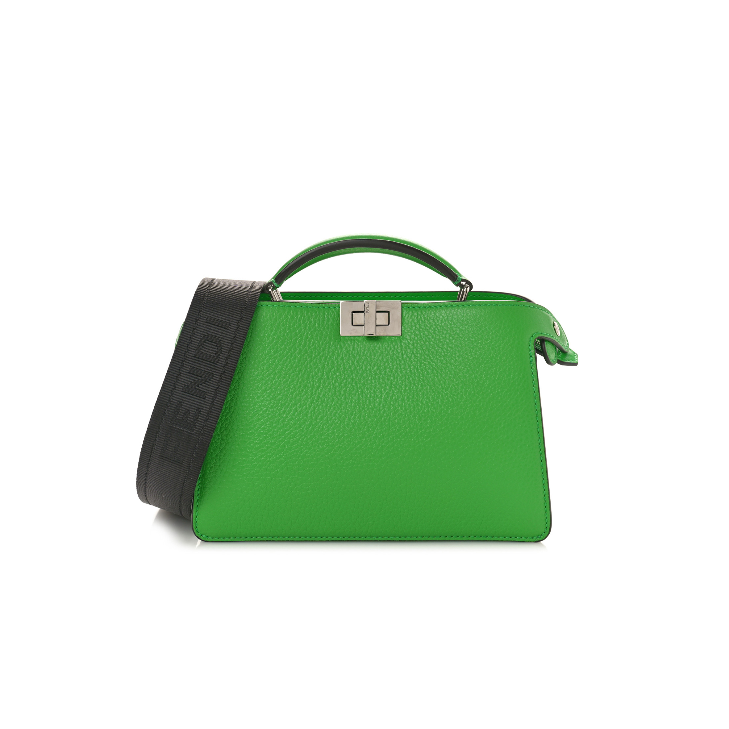 f**di cuoio romano vitello cover bi-color peekaboo i see u x cross satchel T0matillo (23*14.5*6cm)